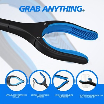Balenie 2 ks drapákov pre seniorov - 91cm drapák s magnetickými hrotmi a otočnou hlavou o 90 ° - Otočný