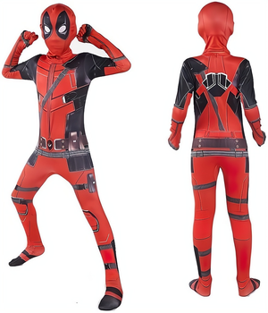 Detský kostým Deadpool s maskou 122-134 L