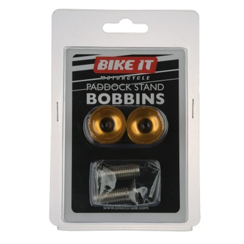 Bike It rolne na kyvnú vidlicu zlaté M8 x 1,25