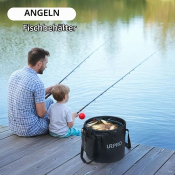 Skladacie vedro, 20l skladacie vedro na vodu, ľahké, prenosné, na rybárčenie, kempovanie, vonkajšie