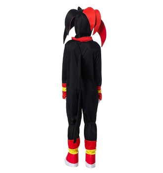 Detský kostým Sonic Shadow s maskou a rukavicami 128-134 L