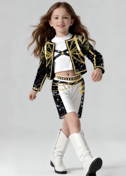 Detský kostým Demon Hunters K-pop Rumi Glamour 122-134 L