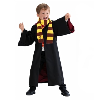 Detský kostým Harry Potter s doplnkami Exclusive 122-134 L