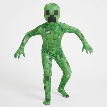 Detský kostým Minecraft Creeper Premium s maskou 122-134 L