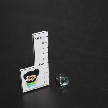 Dámsky strieborný prsteň Swarovski priemer 15mm