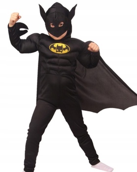 Detský kostým Svalnatý Batman s maskou 104-110 S