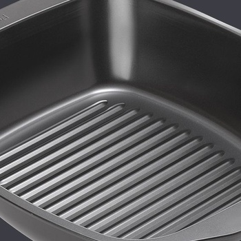 Prestige Large Roaster – Plech s nepřilnavým povrchem a integrovaným pekáčem, 42 x 34,5 x 9 cm,
