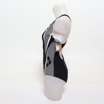 Dámske jednodielne plavky Arena Damen Scratch Control Pro Back B (balenie po 1 ks) 44 čierno-biele