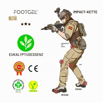 Gélové vložky do topánok na vojenské a policajné použitie, priedušné, pohodlné, stabilizátory, zabraňujú