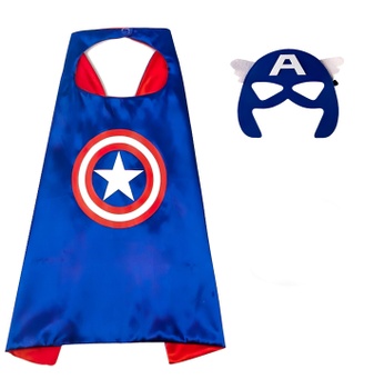Detský karnevalový prevlek Avengers Kapitán Amerika 2v1
