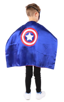Detský karnevalový prevlek Avengers Kapitán Amerika 2v1