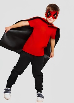 Detský karnevalový prevlek Deadpool 2v1