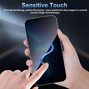 Sada 3 ochranných fólií na displej pre iPhone 13 Pro s ochranou proti rozptylu obrazu na celú