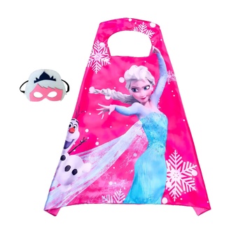 Detský karnevalový prevlek Frozen Elsa Kráľovná 2v1