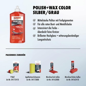 SONAX Leštidlo a vosk Farebný prípravok proti hnilobe (500 ml) 500 ml proti hnilobe