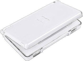 Kompletný kryt/púzdro pre Nintendo DS Lite NDSL, náhradné diely pre opravy krytu (priehľadné)