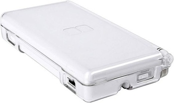 Kompletný kryt/púzdro pre Nintendo DS Lite NDSL, náhradné diely pre opravy krytu (priehľadné)