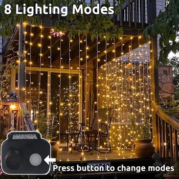 Svetelný záves Cozymeow CZ-EU600CLN