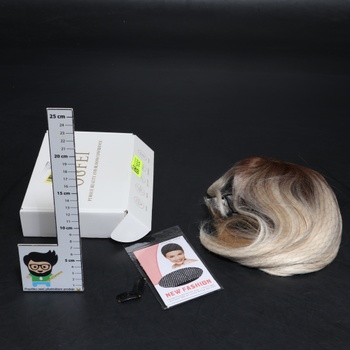 Krátka parochňa OUFEI platinová blond