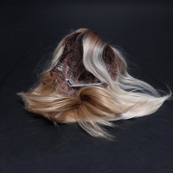 Krátka parochňa OUFEI platinová blond