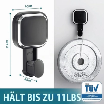 Přísavné háčky na ručníky TAILI 4 ks