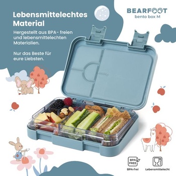 Box na svačinu Bearfoot modrý