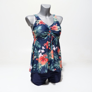 Dámske elegantné plavky UMIPUBO Tankini s lemovaním a topom, plus size, letné elegantné plavky,