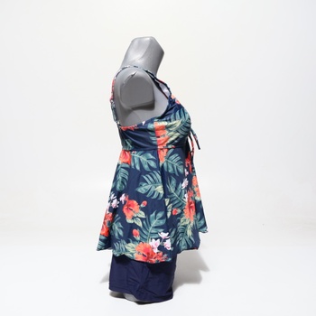 Dámske elegantné plavky UMIPUBO Tankini s lemovaním a topom, plus size, letné elegantné plavky,