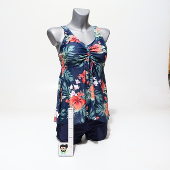 Dámske elegantné plavky UMIPUBO Tankini s lemovaním a topom, plus size, letné elegantné plavky,
