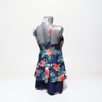 Dámske elegantné plavky UMIPUBO Tankini s lemovaním a topom, plus size, letné elegantné plavky,