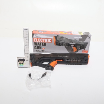 Elektrická vodná pištoľ, automatická vodná pištoľ, vodná striekacia pištoľ s objemom 280 ml s