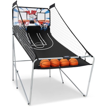 Skladací basketbalový arkádový automat SP38225WH, 110 x 208 x 206 cm, biely - A