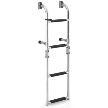 Skladací rebrík k ​​bazénu TJ10016, 3 stupne, 90 cm, nerez…