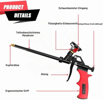 Pěnová pistole AROMUJOY plnění a utěsnění
