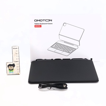 Magnetické puzdro s klávesnicou OMOTON pre iPad Air 11 palcov (M3/M2, 2025/2024) a iPad Pro 11