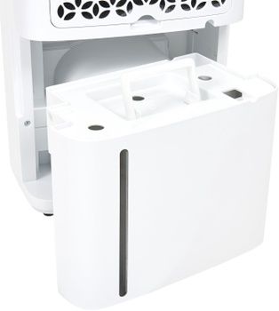 Mobilný odvlhčovač vzduchu, 20 l/deň, 5,5 l nádrž, 400 W, biely - A