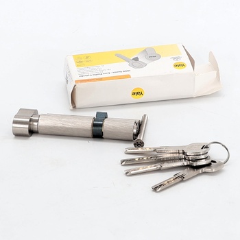 Yale vysoko bezpečnostný európsky valec s tlačidlom pre zámok YC104KD305004N1 poniklovaný, 30/50