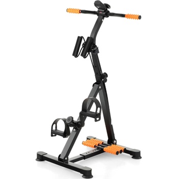 Multifunkčný rotopéd s LCD displejom a masážnou funkciou OQ09966HNES-KF, čierno/žltý - A