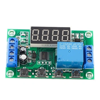 Zpožďovací relé DC 5V s nastavitelným LED displejem, modul…