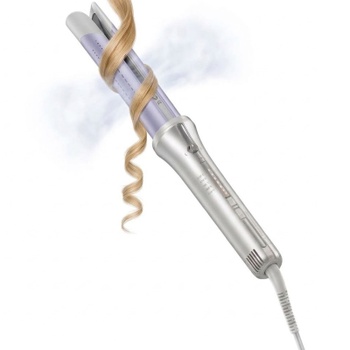 Automatická rotačná kulma One Touch Airflow Styler Pro, 5 teplôt, fialovo/šedá - A
