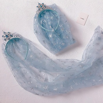 Elsa Frozen sada doplnkov so závojom