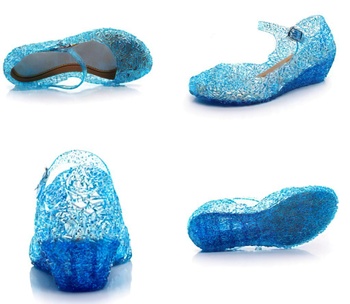 Trblietavé topánočky Elsa Frozen vel.28