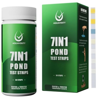 7v1 testovacie prúžky pre vodu v jazierku – Precízna sada pre testovanie vody v jazierku