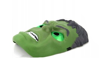 Hulk svietiaca maska ​​zelená