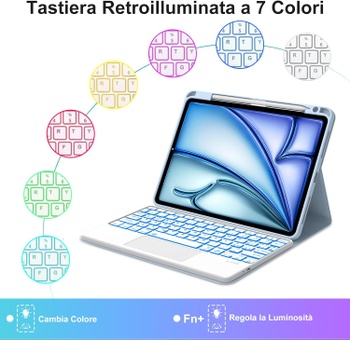 Pouzdro s klávesnicí IVEOPPE pro iPad Air 11