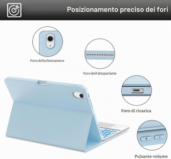 Pouzdro s klávesnicí IVEOPPE pro iPad Air 11
