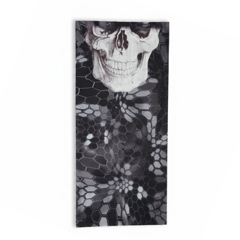 Nákrčník SCARY Cravat Black and white