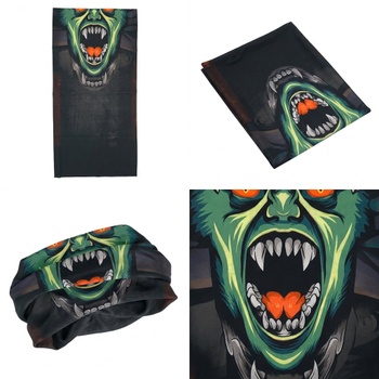 Nákrčník SCARY Cravat Green Werewolf