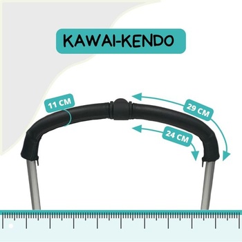 Kryty riadidiel PROTEC TIF kompatibilné s Jane Kawasaki – KENDO (syntetický pásik) Syntetická koža
