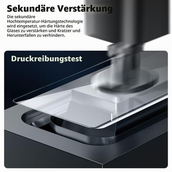 Ochranné tvrzené sklo pro Samsung Galaxy S10 5G (6,1 palce), balení 3 kusů, tvrdost 9H, odolné